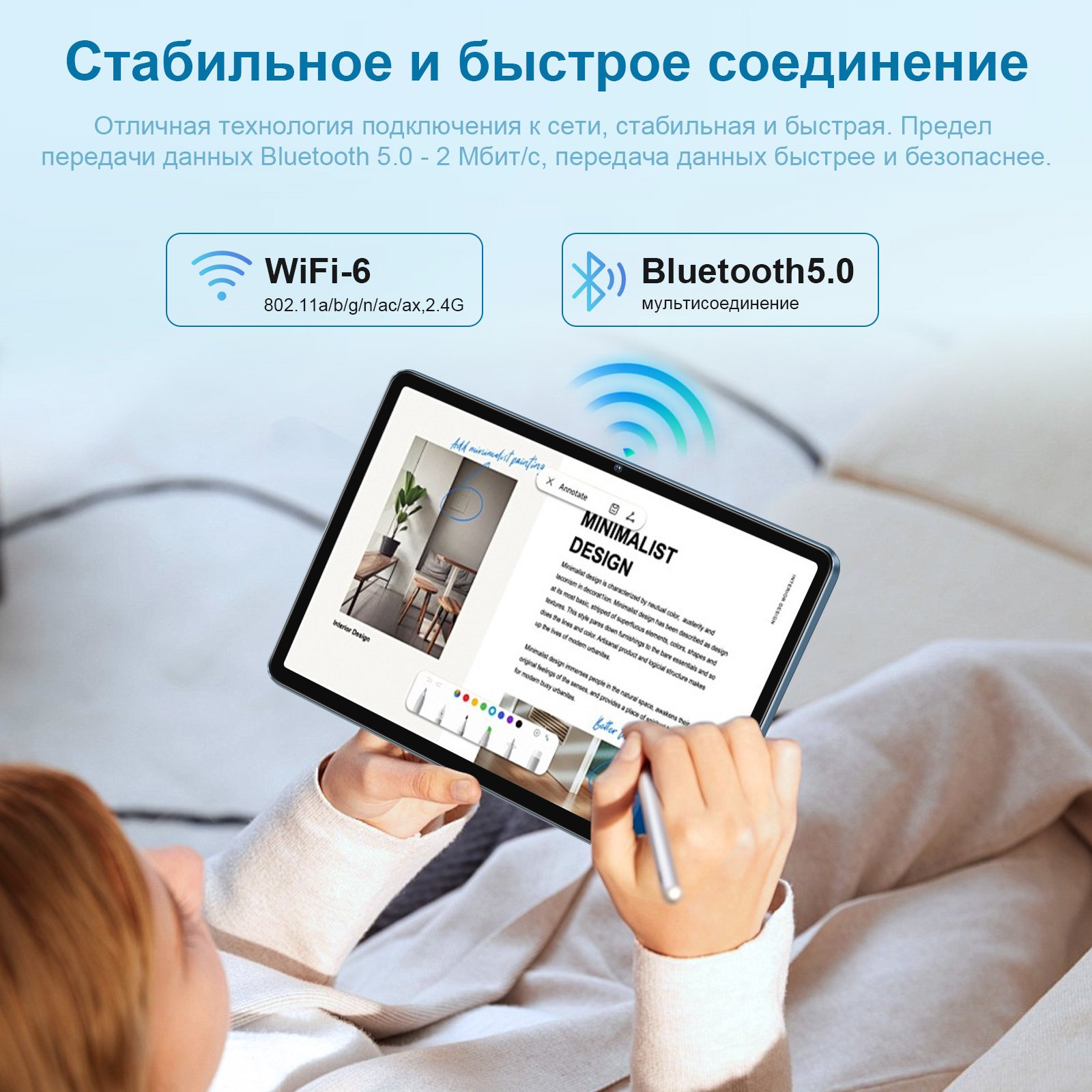 PXXKJOER Tablet PC 10.1 inch G+G screen Pad P61 12GB ram 512GB rom - Image 13