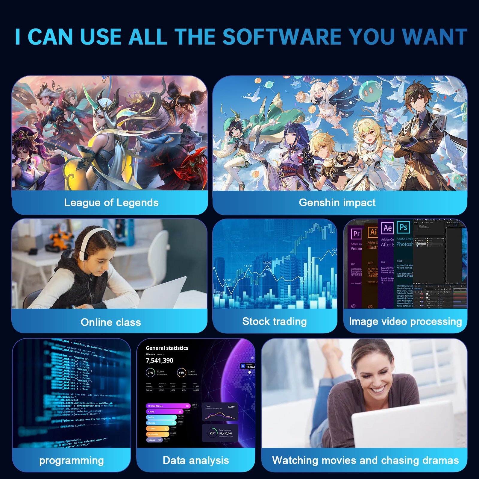 M173 17.3inch N5095 24GB Ram 512GB Rom - Image 17